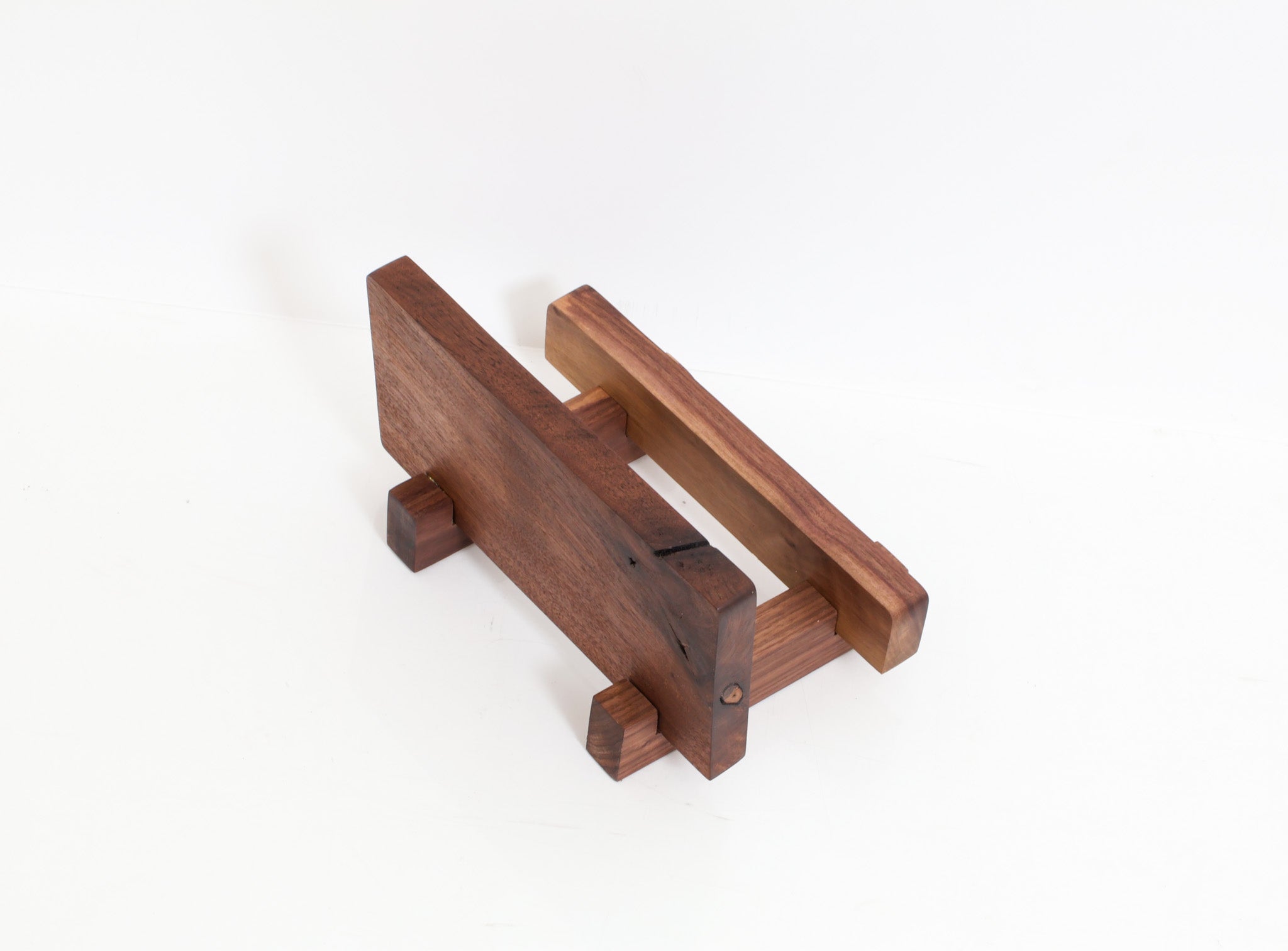 Soporte de Vinilos S - Nogal Macizo