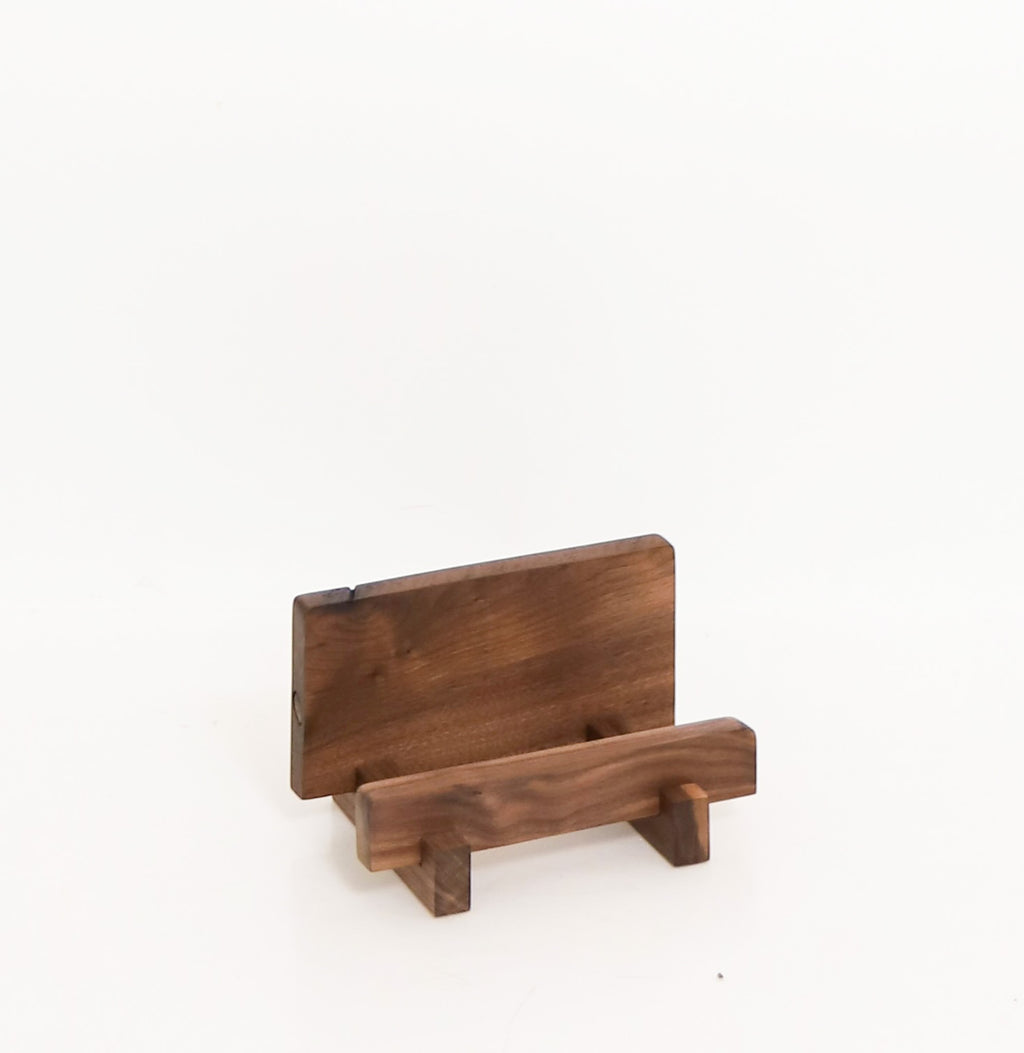 Soporte de Vinilos S - Nogal Macizo
